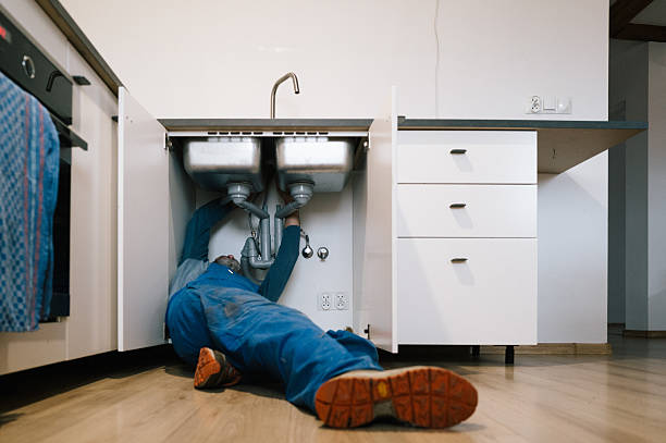 Professional Plumbing technician working in La Fayette, AL